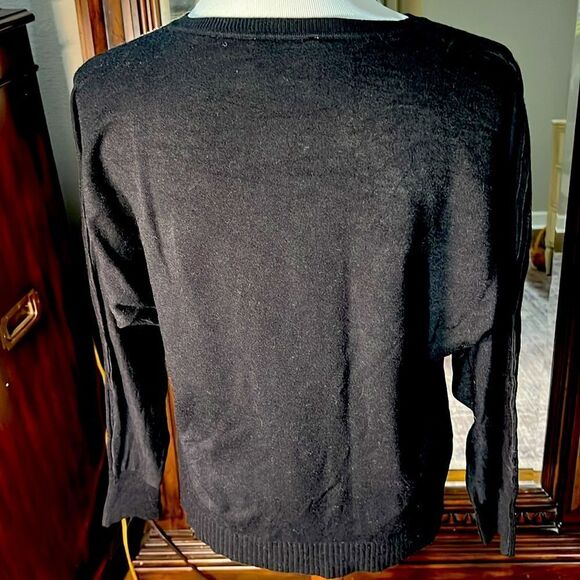 Liv Milano Gorgeous Embellished Sweater Medium. WT220 - Picture 3 of 6